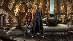 Doctor Who the doctor tardis david tennant Freema Agyeman