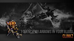 Dota 2 Bone Clinkz video games