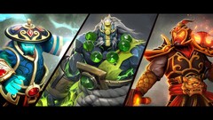 Dota 2 valve Earth Spirit Ember Spirit storm spirit video games