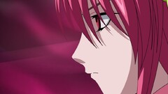 elfen lied Anime anime girls pink hair red eyes Nyu