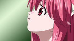 elfen lied Anime anime girls pink hair red eyes Nyu