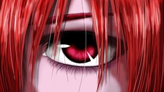 elfen lied red eyes anime girls Anime eyes Nyu
