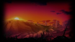 Elminage Gothic fantasy art sword dark sun artwork