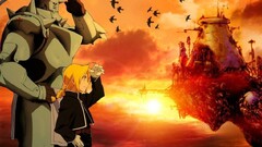 elric edward Elric Alphonse Fullmetal Alchemist Brotherhood sky