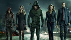 Emily Bett Rickards arrow Oliver Queen katie cassidy TV hoods