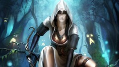 fantasy art bow fantasy girl trine 2 video game art trine Women