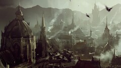 fantasy art Darek Zabrocki fantasy city