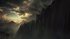 fantasy art Darek Zabrocki sky clouds