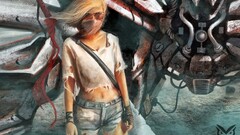 fantasy art glasses women with glasses futuristic Women artwork