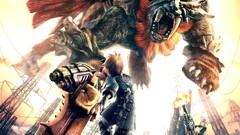 fantasy art God Eater gun Fighting video games