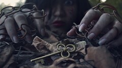 fantasy girl keys Women dark hands scary face