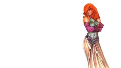 fantasy girl Simple Background Dawn (Comics) comic books rose