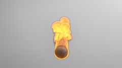 fire cinema 4d fireballs Minimalism