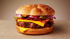 food burgers hamburgers fast food Burger meat cheese bread