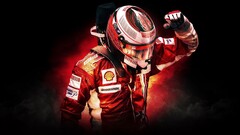 formula 1 Scuderia Ferrari Kimi Raikkonen Sports red helmet
