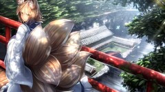 fox girl touhou yakumo ran Anime