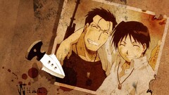 Full Metal Alchemist roy mustang maes hughes