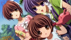 furukawa nagisa fujibayashi kyou Ushio Okazaki anime girls Anime