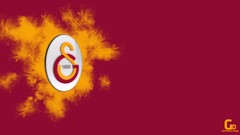 Galatasaray S.K. logo 1905 (Year) Sport red background