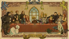 game of thrones The Last Supper tyrion lannister Jaime Lannister