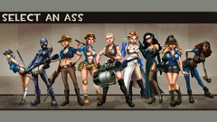 genderswap anime girls team fortress 2 video games