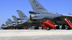General Dynamics F-16 Fighting Falcon Turkish Air Force Aircraft