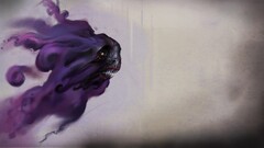 Ghastly Anime creature artwork Simple Background