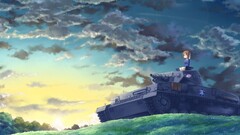 girls und panzer nishizumi miho panzer iv anime girls Anime