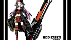 God Eater anime girls Anime Simple Background