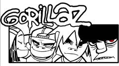 gorillaz noodle Russel Hobbs 2-D Murdoc Niccals jamie hewlett