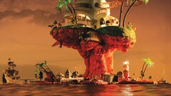 gorillaz Plastic Beach album covers jamie hewlett