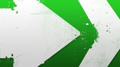 Green simple arrows (design) digital art artwork