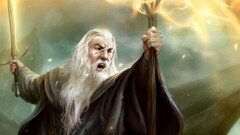Guardians of Middle Earth the lord of the rings Gandalf wizard