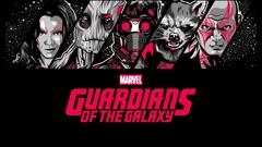 guardians of the galaxy star-lord gamora Rocket Raccoon Groot