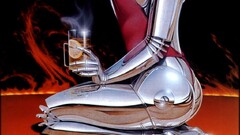 gynoid drink kneeling Hajime Sorayama