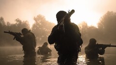 HK MP5 soldier weapon