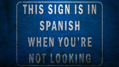 humor warning signs signs Spanish