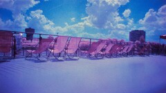 infrared depth of field deck chairs color correction chair