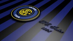 Inter Milan 1908 (Year) logo soccer Sport