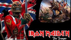 iron maiden heavy metal British trooper Music Eddie Union Jack