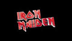 iron maiden Music logo Minimalism band logo heavy metal red