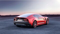 Italdesign Guiguiaro Bricido Car Sports Car red cars coupe