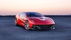 Italdesign Guiguiaro Bricido red cars Car vehicle