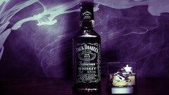 Jack Daniel's alcohol purple