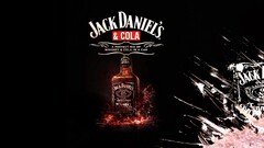 Jack Daniel's Minimalism alcohol bottles Simple Background