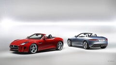 jaguar f-type Car Sports Car cabriolet red cars Jaguar (car)