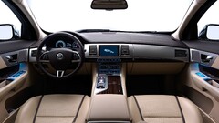 Jaguar XF Car vehicle car interior Jaguar (car) British cars