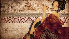 Japan geisha Women fantasy girl artwork