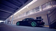 jdm racing Car Nissan s13 vehicle colored wheels
