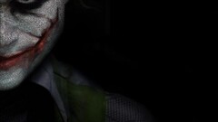 joker typographic portraits Typography The Dark Knight Batman